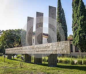 Espacio Memoria y derechos humanos former ESMA - Buenos Aires, Argentina