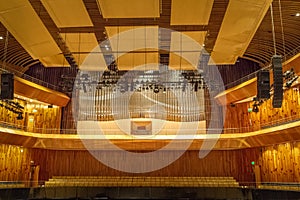 Pipe Organ of Symphonic Concert Hall at Kirchner Cultural Centre CCK - Buenos Aires, Argentina