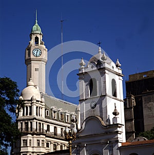 BUENOS AIRES, ARGENTINA The Piramide de Mayo (May Pyramid) at the hub of the Plaza de Mayo, is the oldest