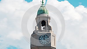 Buenos Aires, Argentina, Time lapse - The clock of the City Legislature Building downtown