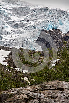 Buer glacier. Folgefonna photo