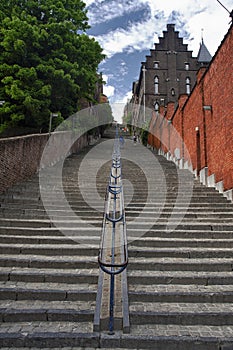Bueren staircase street - hdr