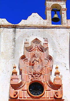 Detail of the Virgen del Patrocinio church, zacatecas city, mexico. VI photo