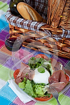 Bufala mozzarella salad