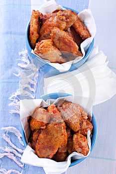 Buffalo chicken wings