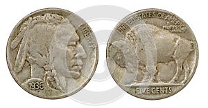 Buffalo Indian Head Nickel