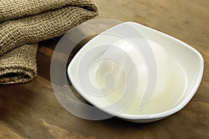 Buffalo mozzarella, italian cheese