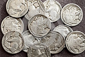 Buffalo nickels