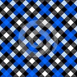 Buffalo plaid seamless pattern, Gingham background, Checkered scottish background. Tartan seamless pattern vector