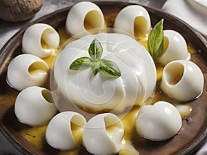 Buffalo's Gift: Indulging in the Silky Perfection of Mozzarella di Bufala