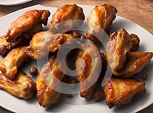 Buffalo style chicken wings