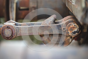 Buffers and chain coupler details photo