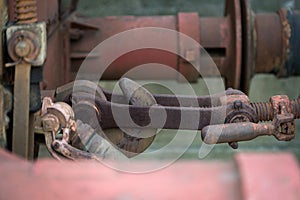 Buffers and chain coupler details photo