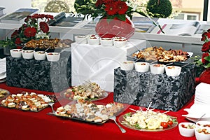 Buffet food photo