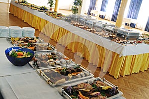 Buffet food photo