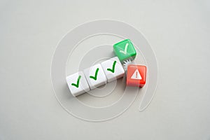 Bug fixes. Troubleshoot. Incompletion. Imperfections and mistakes. photo