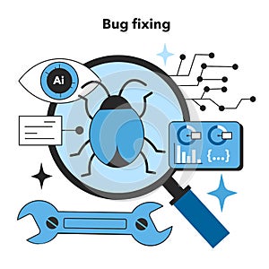 Bug fixing as an artificial neural network benefit. Self-learning computing