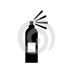 Bug spray icon or logo isolated sign symbol vector illustration