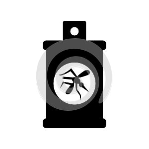 Bug spray icon or logo isolated sign symbol vector illustration