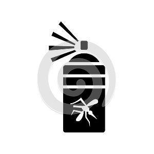 Bug spray icon or logo isolated sign symbol vector illustration