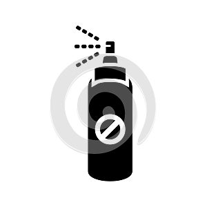 bug spray icon or logo isolated sign symbol vector illustration
