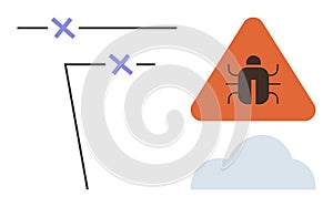 Bug Warning in Network System with Cloud Computing Metaphor