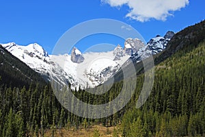 Bugaboo Spires in Bugaboo Provincial Park, British Columbia