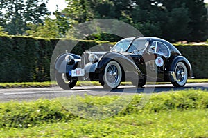 1938 Bugatti Type 57S Atlantic CoupÃ© replica