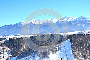 Bugeci mountains in Pass Rucar-Bran