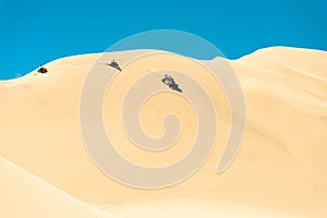 Buggy in the dunes