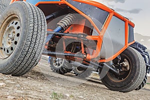 Buggy off-road close-up