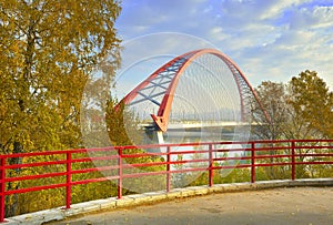 Bugrinsky Bridge on the Ob