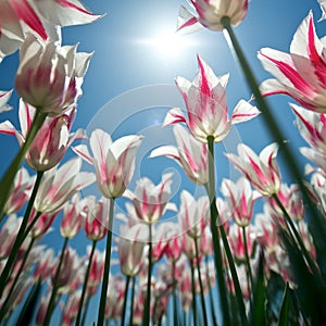 Bugs-eye View, Flowers from below 1