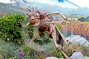 Disneyland Bugs Life Ride Grass Hopper