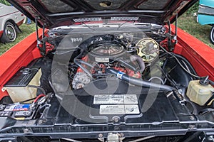 1971 Buick Skylark custom convertible engine