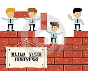 Build business concept