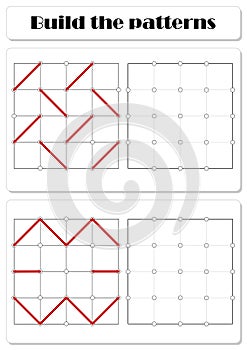 Build the correct patterns for children