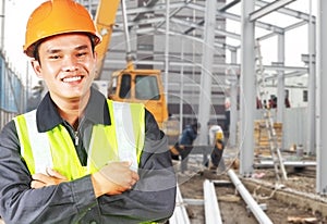 Builder construction worker