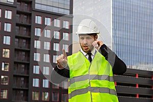 Builder  control new technology hologram template architecture workman  taskmaster photo