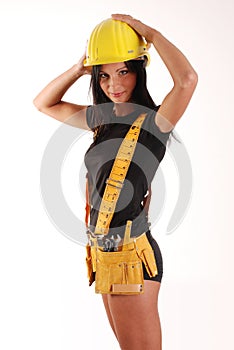 Builder girl