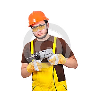 Builder holding drill