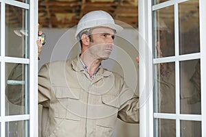 Builder opens window