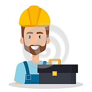 Builder with toolbox avatar