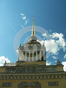 Building of admiralty, St.Petersburg, Russia