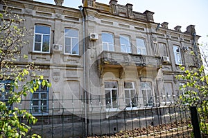 The building of the Agricultural College, an old pre-revolutionary restored building