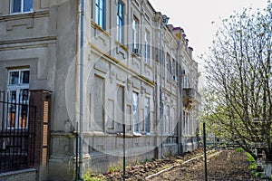 The building of the Agricultural College, an old pre-revolutionary restored building