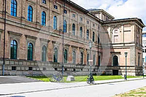 Building of Alte Old Pinakothek in Munich