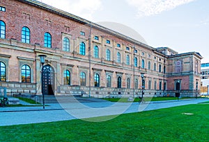 Building of Alte Pinakothek, Old Master paintings museum, Munich, Germany