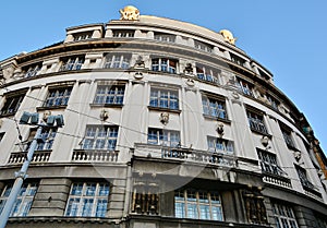 Building architecture in Belgrade city