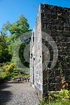 Building on Armadale castle grounds